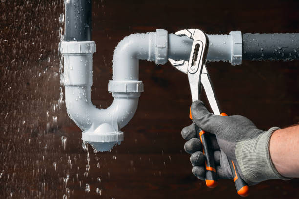Professional Emergency Plumber technician working in Oronoco, MN
